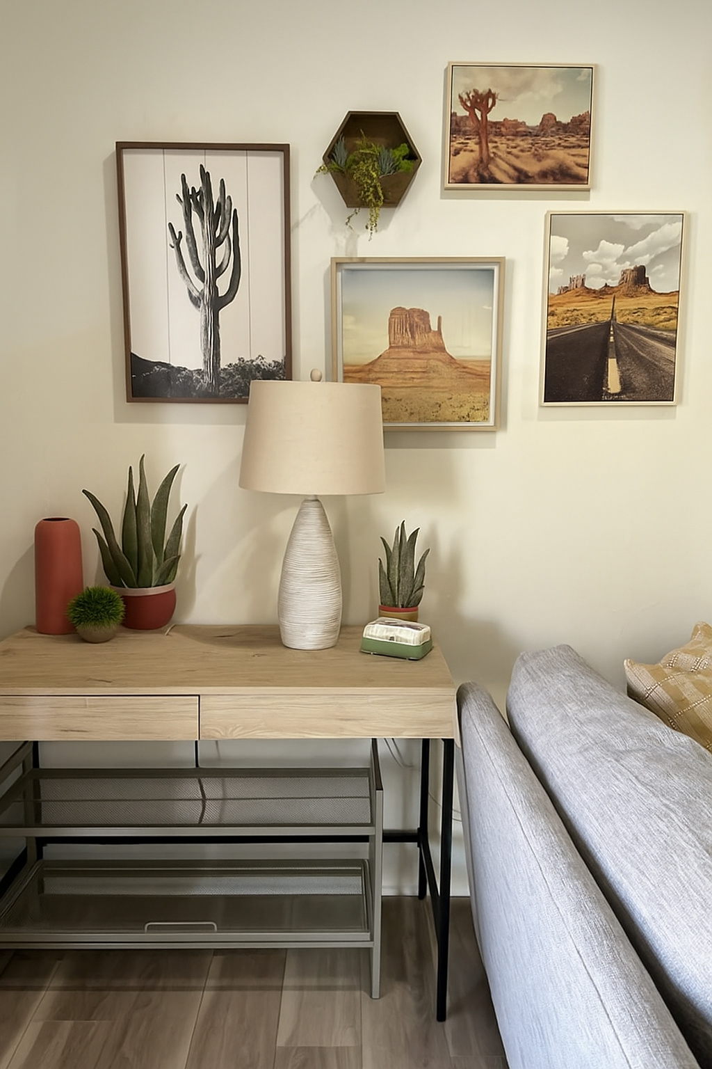 Gallery wall styled by Revive Studios